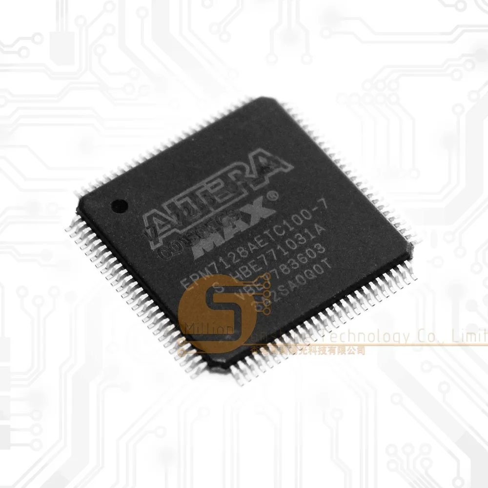 CPLD IC EPM7128AETC100-7 TQFP-100 128MC 7.5ns for Communication and Industrial Control Systems