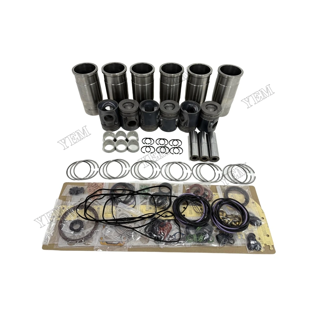 For Volvo TAD741GE Overhaul Kit With Gasket Set Heavy Equipment Engine Parts