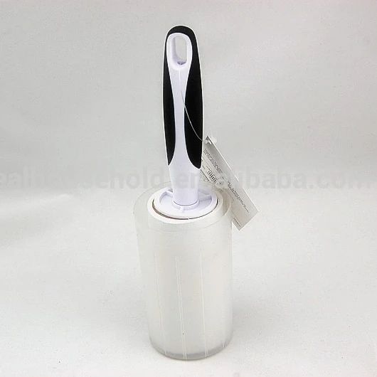 Липкий ворс для удаления с пластиковой крышкой и TPR покрытием на ручке