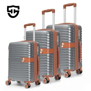 Wholesale Custom Logo Travel Luggage Sets 3 Piece Train Carry on Luggage Suitcase Gift Box Pretty Traveling Suitcase With Handle