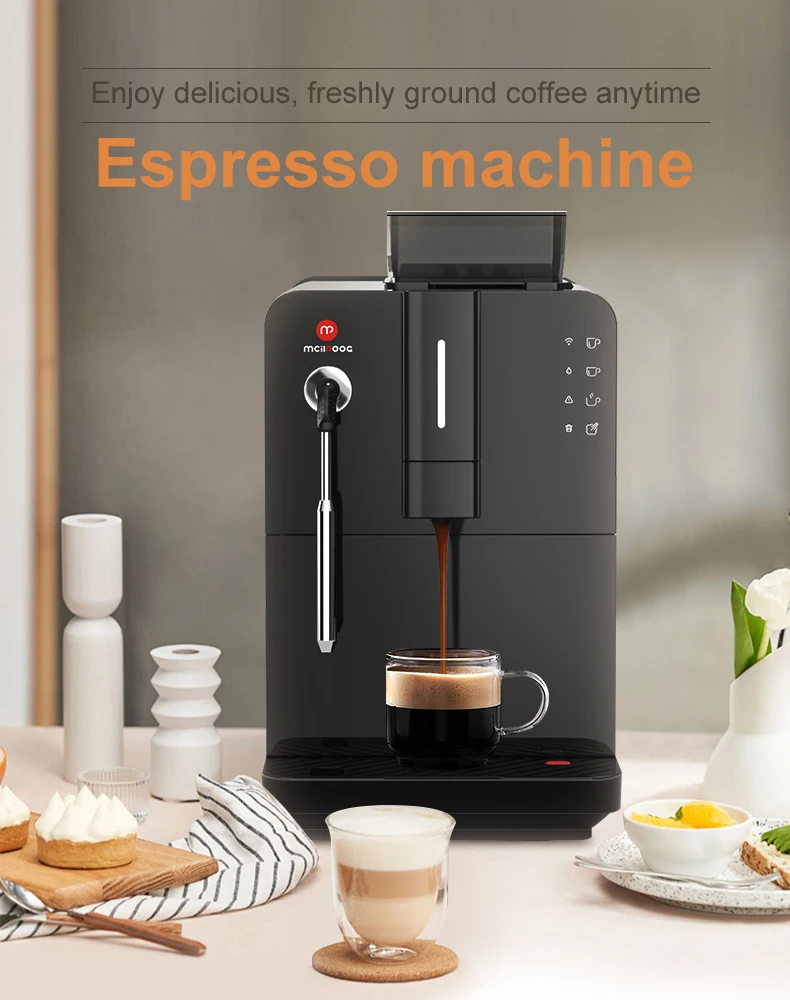 220v Smart Home Electric Expresso Coffee Maker Machine Fully Automatic ...