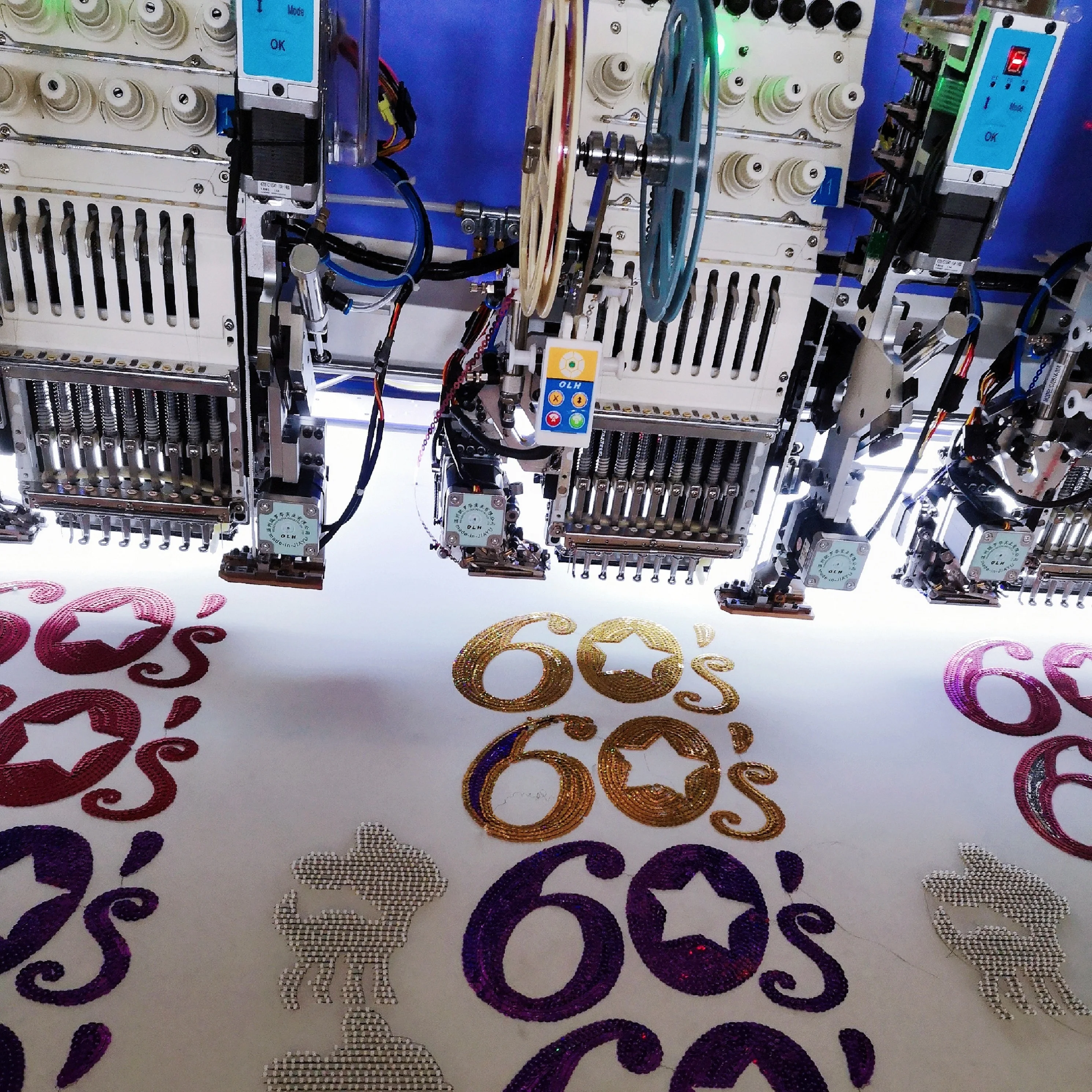 Yonthin Computerized Sequin Embroidery Machine Price High Speed