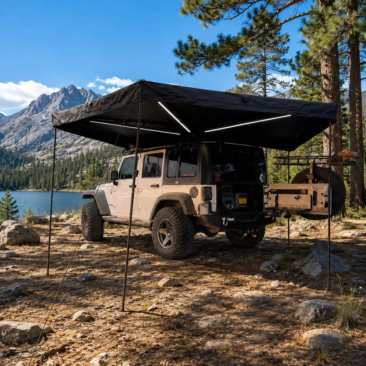 flip tarp Electric Aluminum Arm 4 Spring Dump Truck System Kit up to 23' Bed (ARMS ONLY) Body Length_Up to 12 ft Aluminum Alloy Color Color:Brown-Instant Dear April