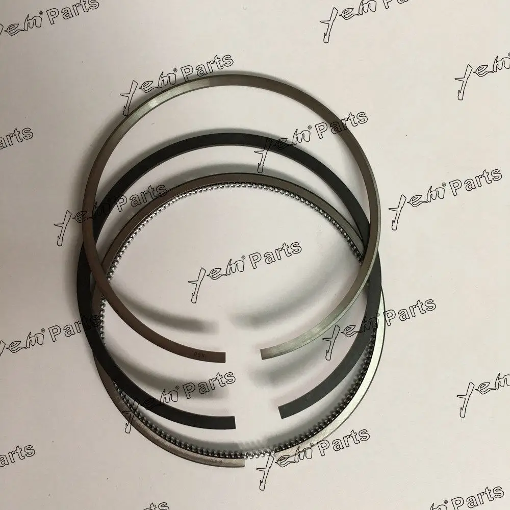 3 Set Piston Ring 0.5mm for Yanmar 3TNV70 Engine Parts (Fit One Engine)