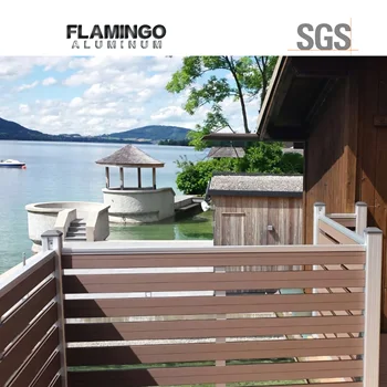 New Design Privacy Decorative Outdoor Garden Fence Wood Composite WPC Fence Panels
