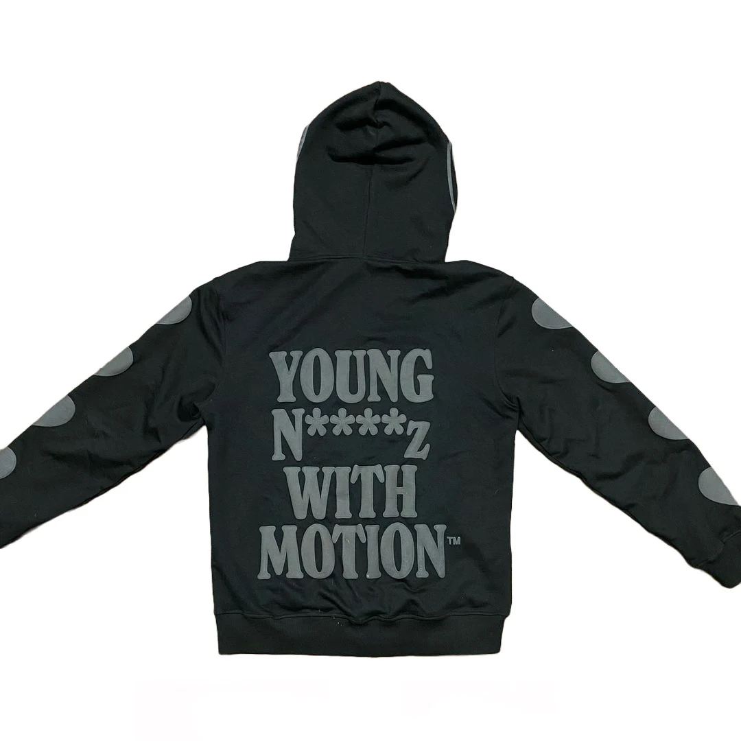 Custom Wholesale High Quality Manufacturer Thick Puffy Foam Print for Men Cotton With 3D Logo Full Face Zip Hoodie Puff Printing