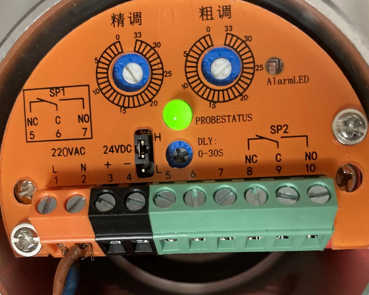 Capacitive Water Level Switch With Interruptor De Chile Capacitance ...