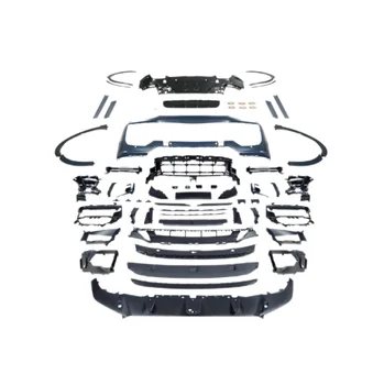 Suitable for Porsche Cayanne 9Y0.2 2024-UP Turbo GT Front bar Assembly+SD (eyebrow Door Panel Side Rear Lip Assembly)PP Material