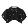 black cardigan