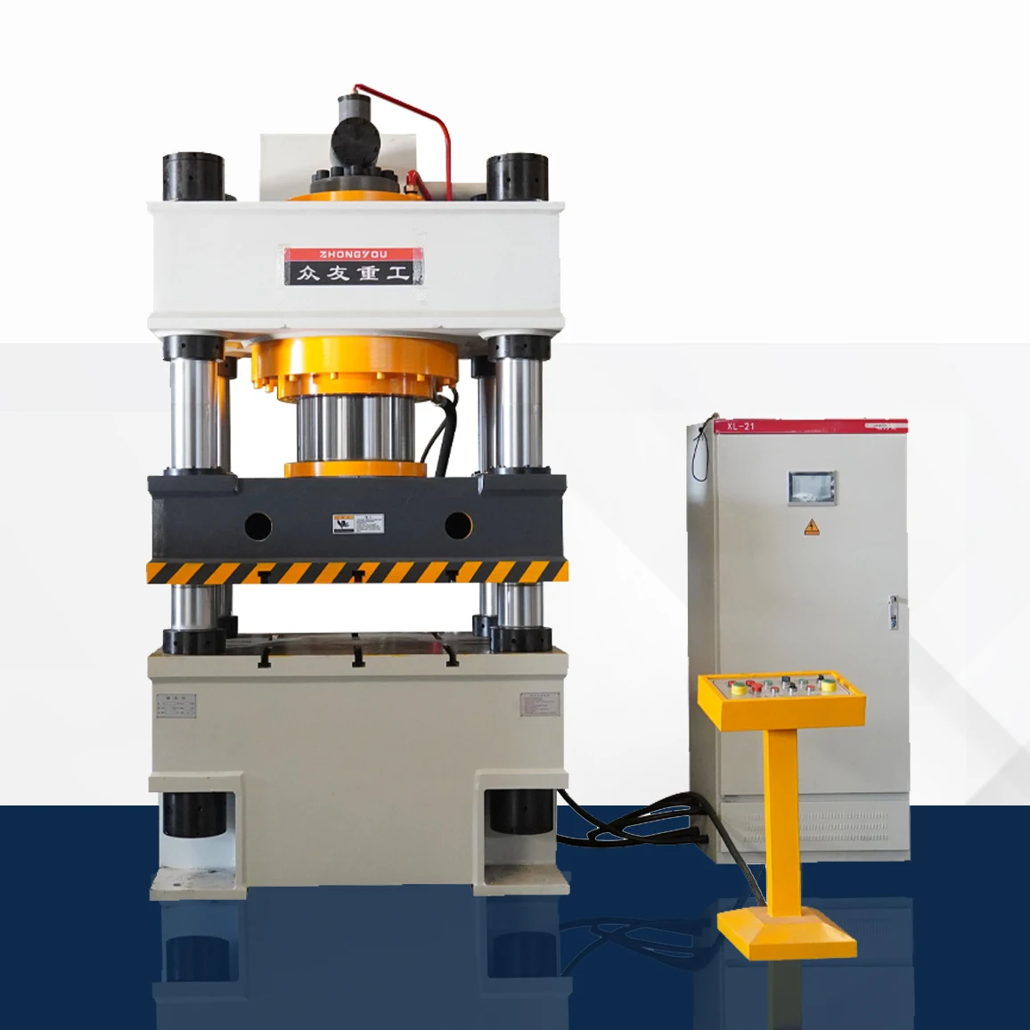 4 Columns 500 Ton Hydraulic Press Machine With Water Cooling Alibaba