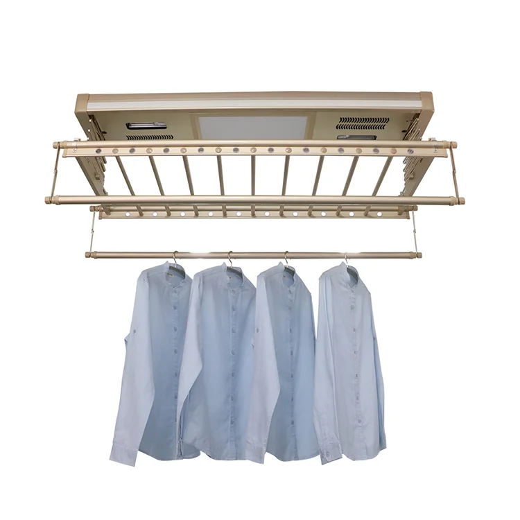 Automatic Lifting Electric Smart Ceiling Hanger Clothing Drying Rack - Buy  Ropa Inteligente Percha De Elevación De Techo Eléctrico Ropa De Secado Rack  Elevación Eléctrica Rack Secado De Ropa Product on 