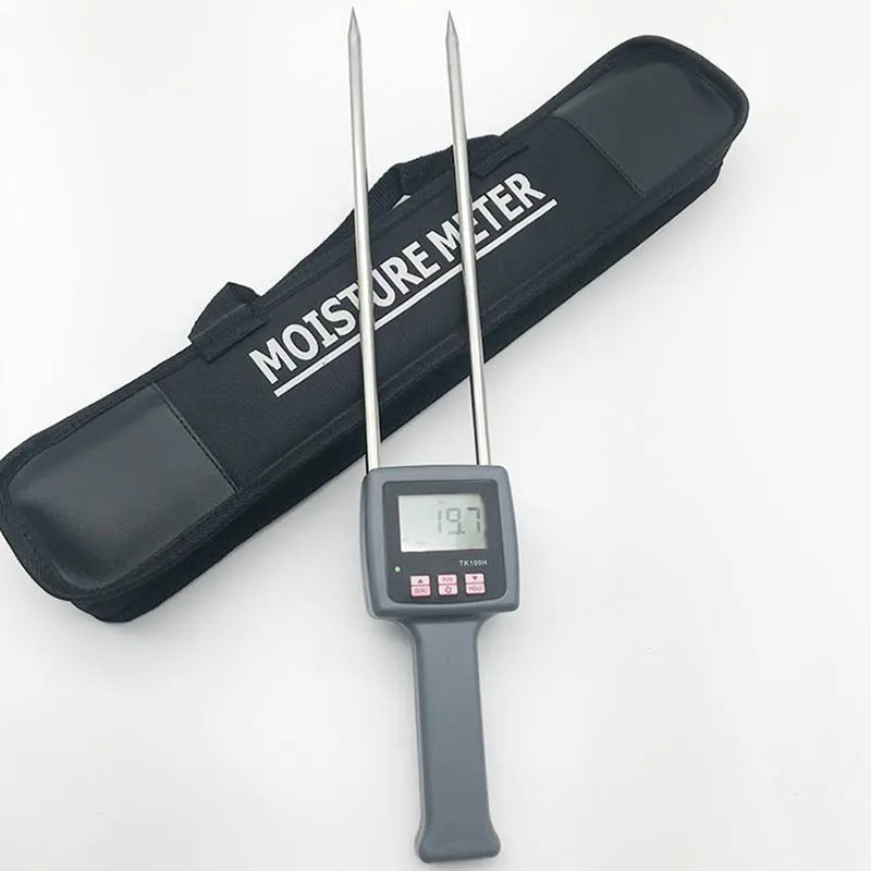 Moisture Meter for Cereal Straw Bran Forage Grass Moisture Meter Tester