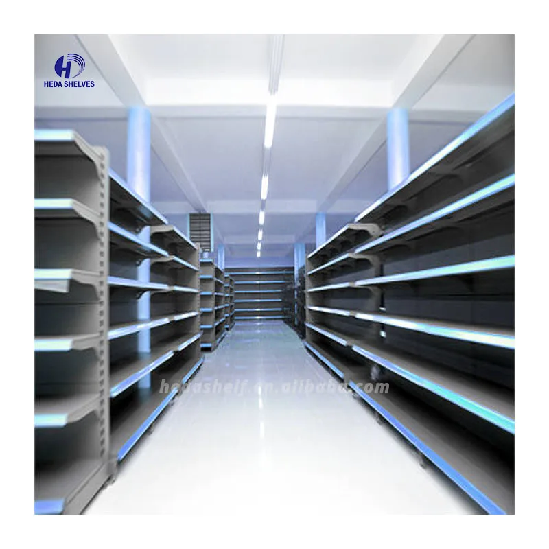 Modern Retail Shop Gondola Shelving System Grocery Store Used