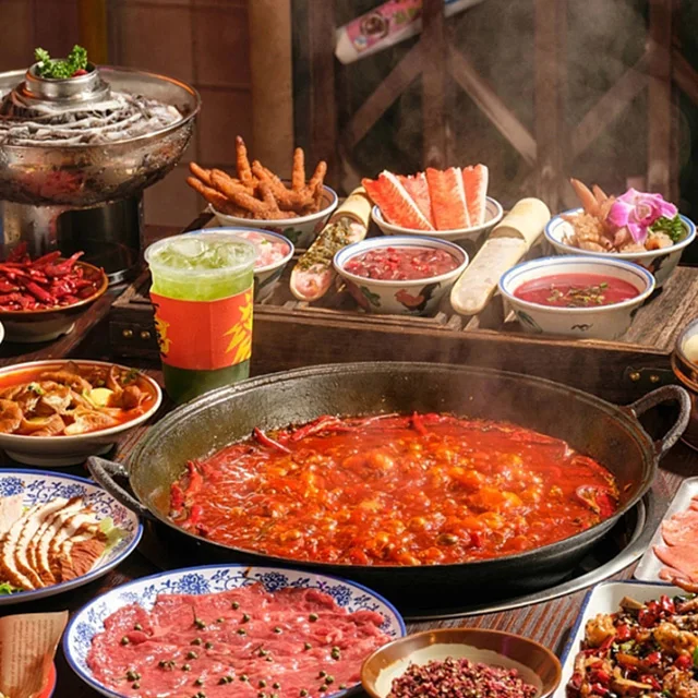 Wholesale Mala Hotpot Condiments Sichuan Flavor Hot Pot Soup Base Hot Pot Condiment 500g Hot Pot Seasoning