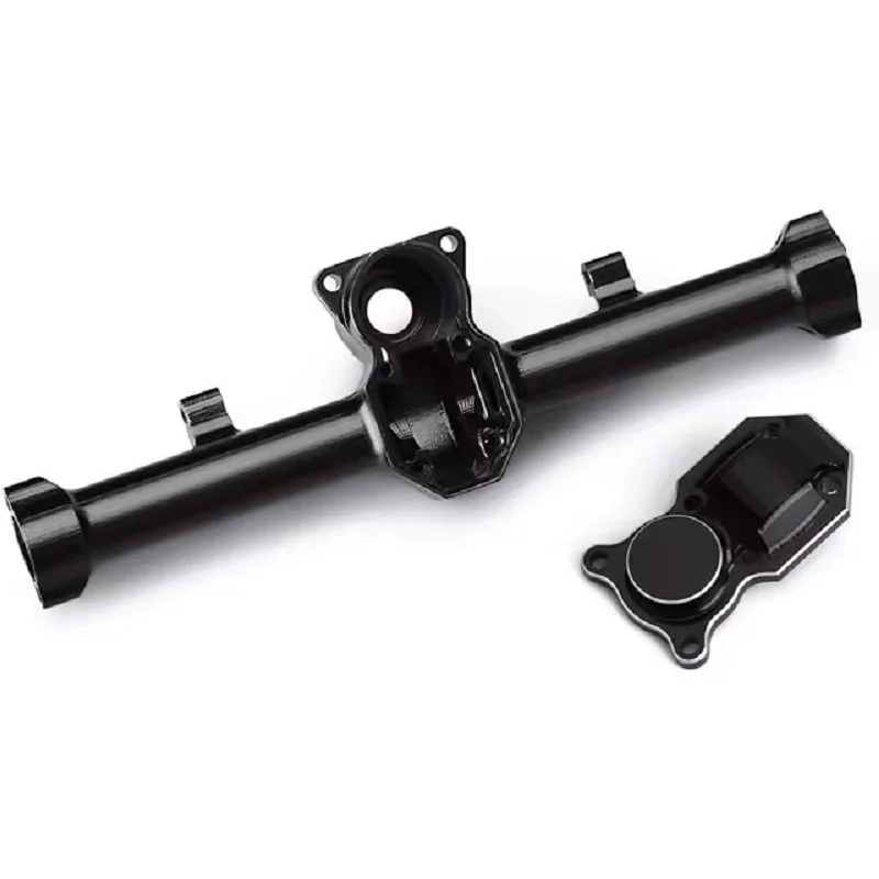 2pcs 1/24 Axial SCX24 90081 Upgrade Part Aluminum Alloy Front and Rear Axle Housing w/ Diff Cover