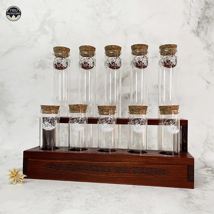 Боросиликатная стеклянная трубка 30 мл пробка бутылка флакон банки с