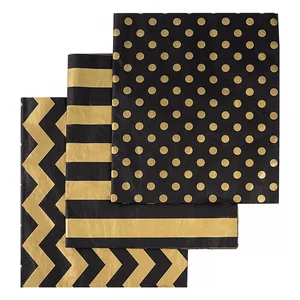 Low Price DIY Gold Craft Paper Luxury Chocolate Wrapping Paper with Metallic Finish for Christmas Fancy Decor Gift Wrapping