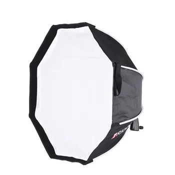 TRIOPO 65cm Umbrella Softbox Portable Outdoor Octagon for V860II TT600 TR-988 Flash Speedlite Soft Box detail image