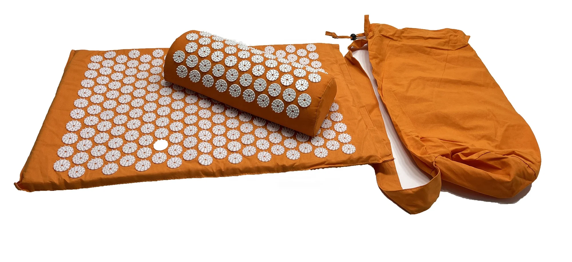 オレンジ色のカスタムロゴ入りオーガニックコットンボディフット