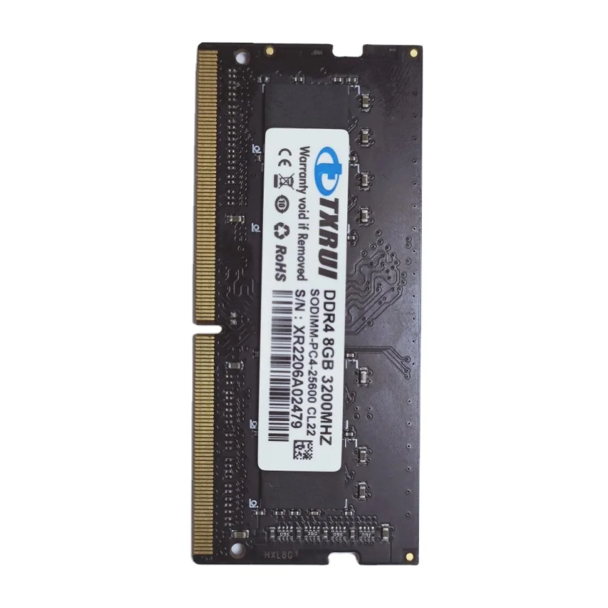 TXRUI Laptop Memory Server DDR4 8gb 3200MHz  RAM NB DDR Memoria Computer Components RAM DDR4