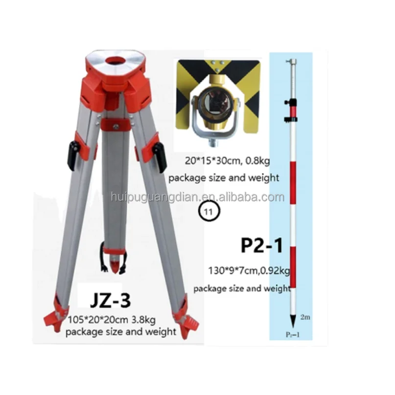 Aksesori Stasiun Total/prisma/tiang Prisma/tripod Survei Dan Pemetaan - Buy  Tripod,Total Station Aksesoris,Prism Product on 