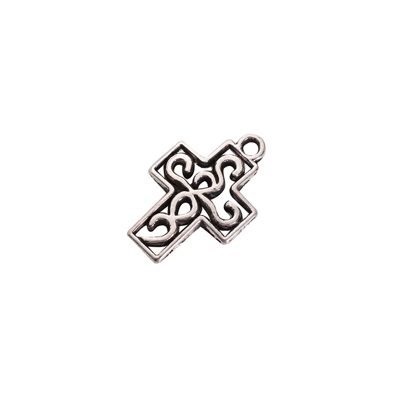 Vintage Religious Faith Antique Silver Cross Pendant Tibetan Silver Cross  Charm Pendant For Necklace Bracelet Jewelry Making - Buy Vintage Religious  Faith Antique Silver Cross Pendant Tibetan Silver Cross Charm Pendant For