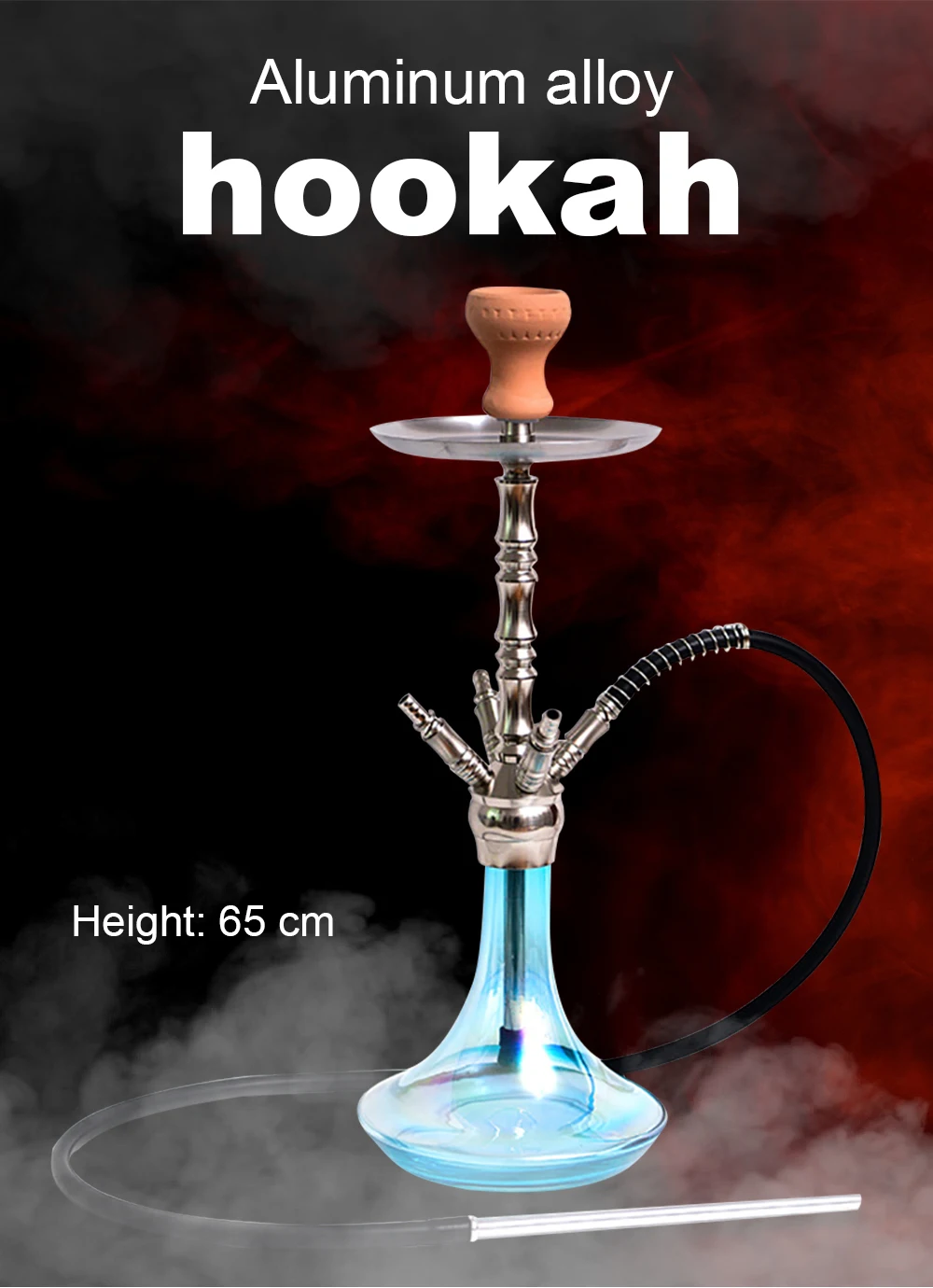 High Quality Large Size Hookah 4 Hose Richman Hookah Stainless Steel Shisha Hookah Buy Shisha