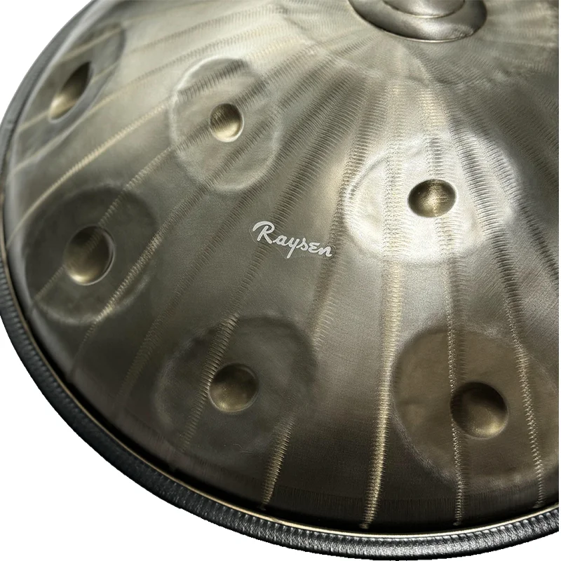 ハンドパン 9音 Dマイナー 18インチ（46cm）440Hz ケース・付属品付 432Hz ハンドパン 18インチ Dマイナーコンパクトサイズ
