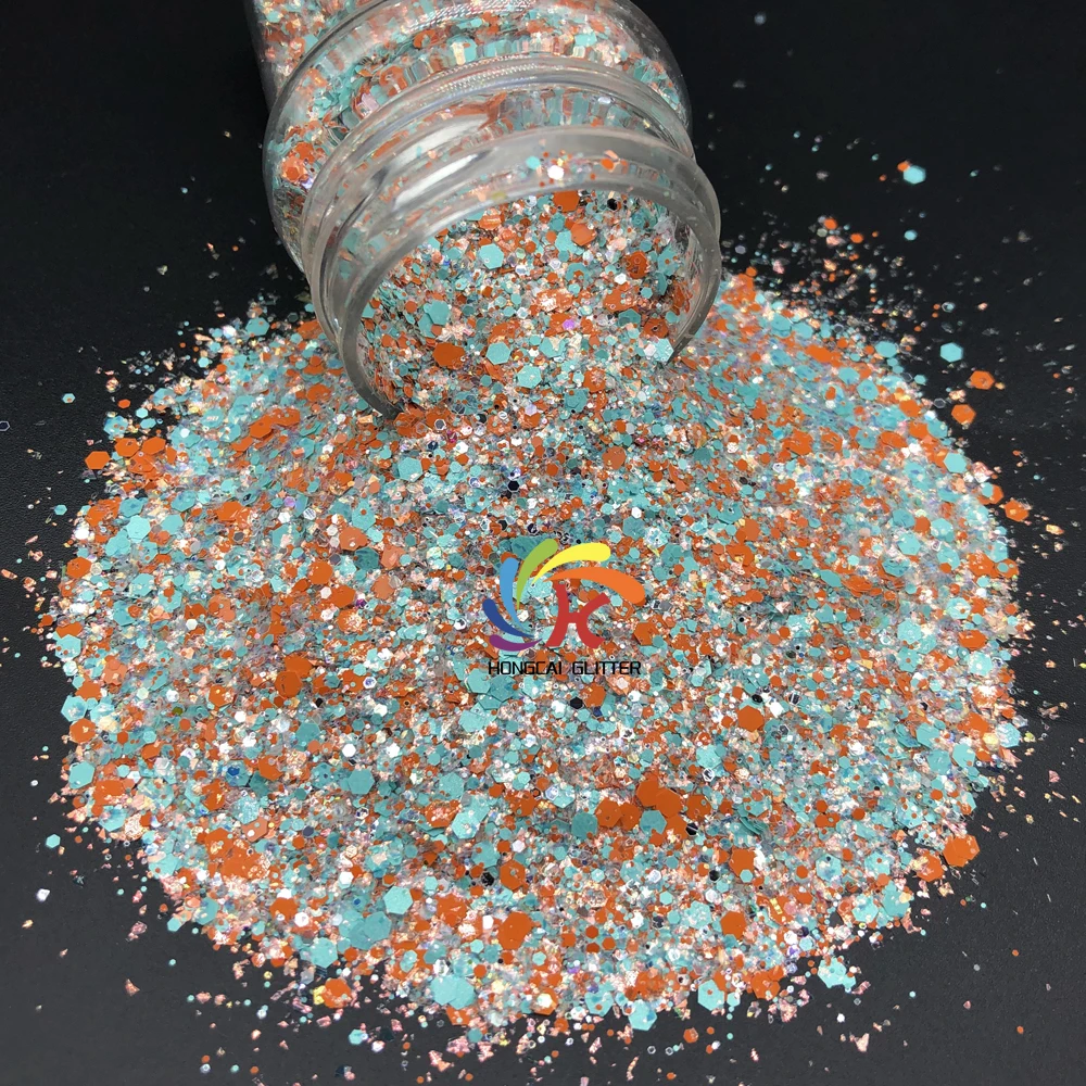 Best Selling 1kg Polyester Crafts Glitter Bulk Cosmetic Grade Chunky