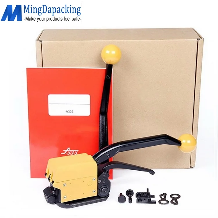 A333 Manual Sealless Combination Steel Strapping Machine - Buy A333 ...