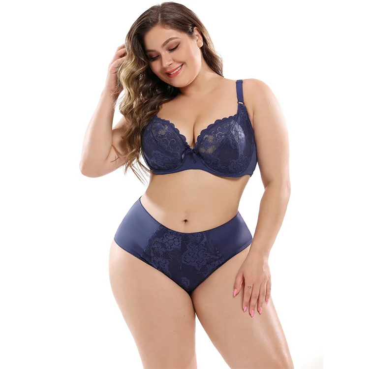 High Quality Women Underwear Full Cup Plus Size Brassiere Padded