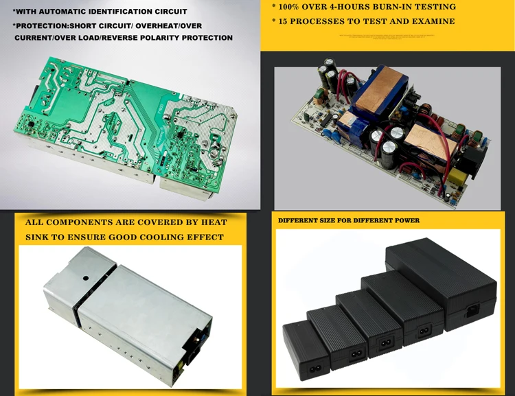 Custom AC/DC Electric Wheelchair Adjustable Bed 24V Power Supply Adapter 29V 2A 3A 4A 5A 6A 7A 10A Power Supply