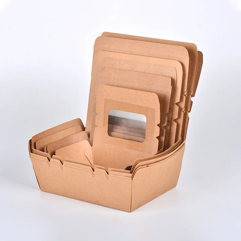 Senang Customized Food Grade Paper Packaging French Fried Chicken Box