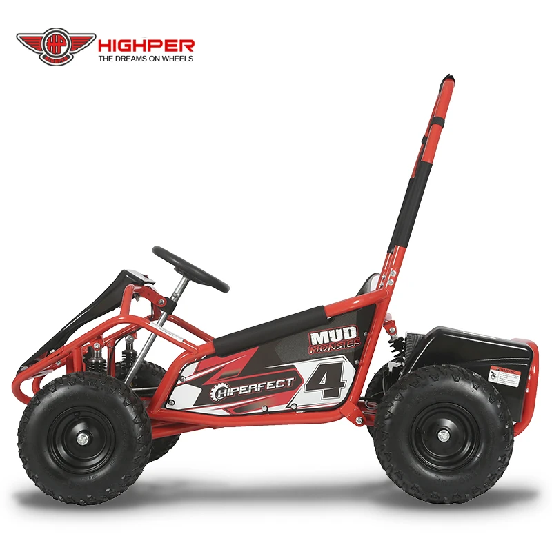 Highper Fastest Kids Buggie Electric Go Kart Adult Go Cart Single Seat Electric Go Karts 1000w