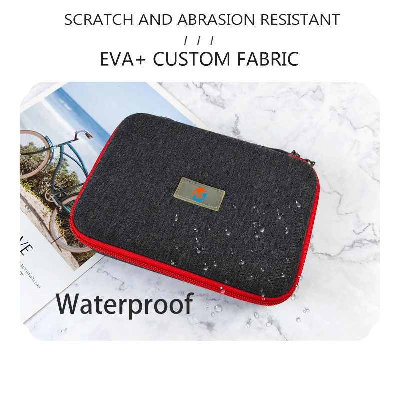 Wholesale Custom Logo Shockproof Carrying Tool Case Travel Waterproof Hard EVA Tool Case With Foam manufacture