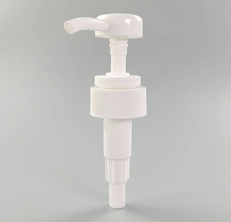 410 size hot selling wholesale plastic 4cc lotion pump in white color with 150mm tube-64