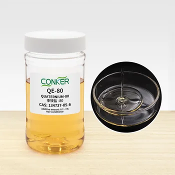 Cationic Surfactant Quaternium-80 Quaternary Ammonium Salt QE80 Detergents Raw Materials Quaternium 80 CAS 134737-05-6
