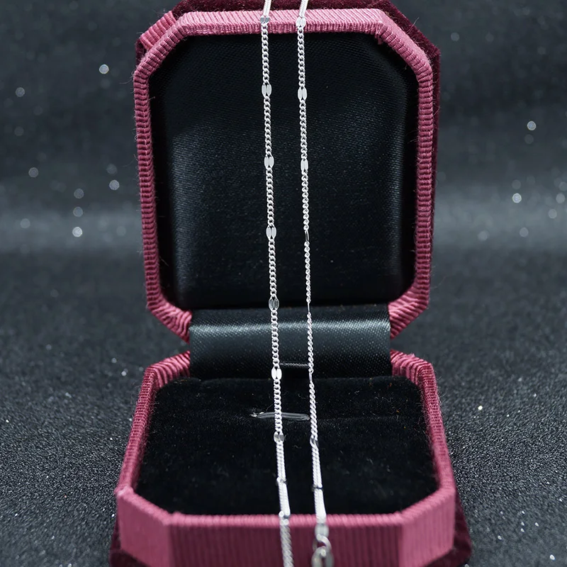 JZCS-016 Wholesale Fashion 925 Sterling Silver 2mm Curb