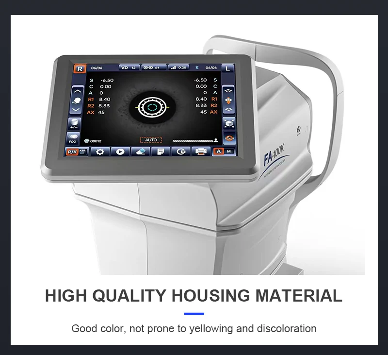 9 Inch Color Auto Refractometer with Keratometer FA-100K