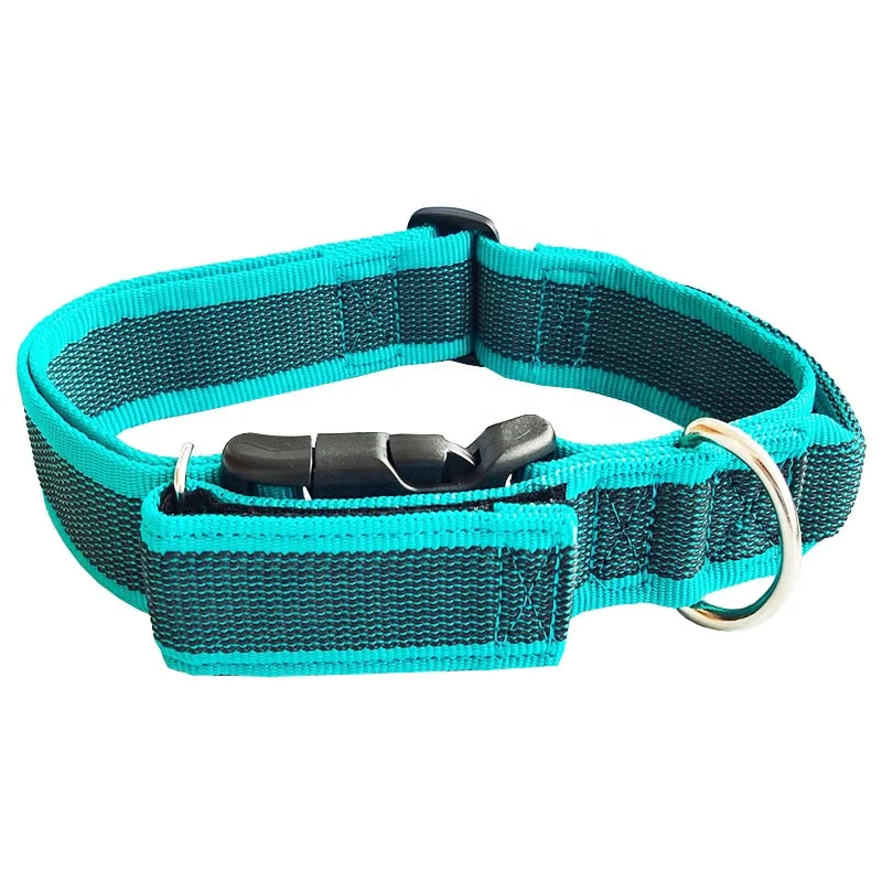 Soft Anti Slip Non Handle Grip Rubber Leash Comfortable Nylon bing Adjustable Doggy Training