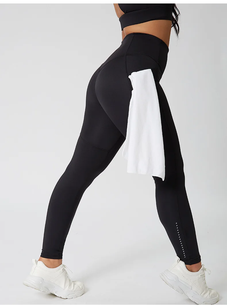 Alibaba.com: Custom logo, high waist with card pocket, polyester ...