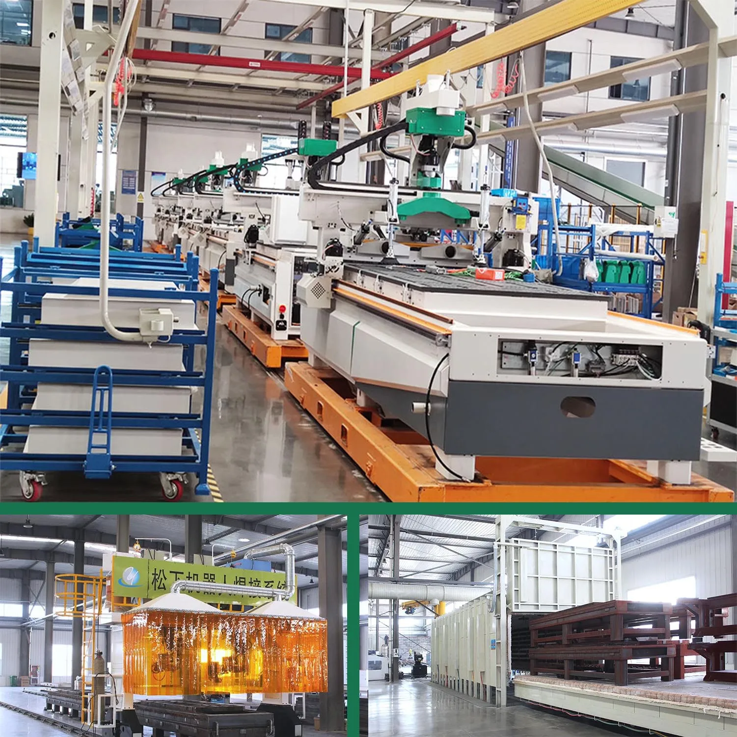 Полностью автоматический двухголовочный фрезерный станок с ЧПУ для изготовления мебели 1325 5