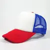 White+red+blue mesh