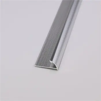 Hot sale Good Quality 10mm Anodized Gold Aluminum Tile Trim Wall Decoration Strip Trim