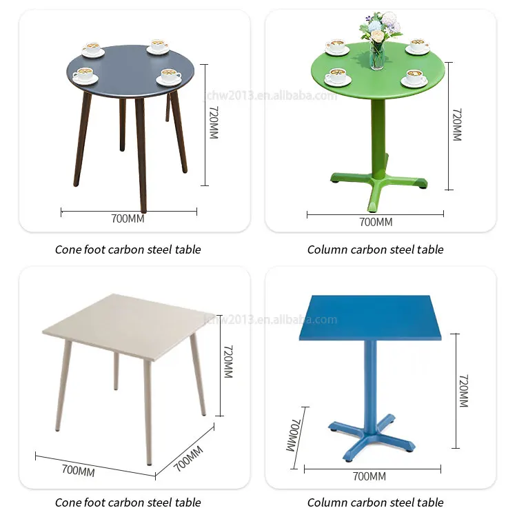 Juecheng Modern Aluminum Outdoor Dinning Table Chair Set Patio