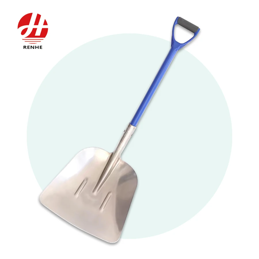 Високоякісні сільськогосподарські інструменти: алюмінієва лопата для снігу зі скловолоконною ручкою