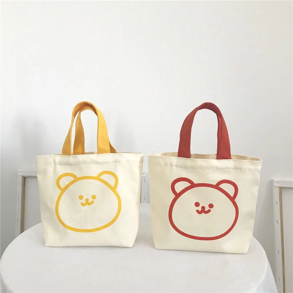 Bolsas De Mano Pequeñas Y Medianas Con Logotipo Impreso Personalizado,Bolso  De Compras De Lona Para Fiambrera - Buy Bolsa De Lona Para La Caja De  Almuerzo,Bolsa De Lona,Bolsa De Lona Product on