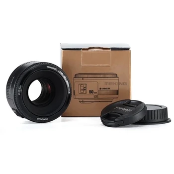 YONGNUO YN50mm F1.8 Large Aperture Auto Focus for D800 D300 D700 D3200 D3300 D5100 D5200 D5300 DSLR Camera Lens product image