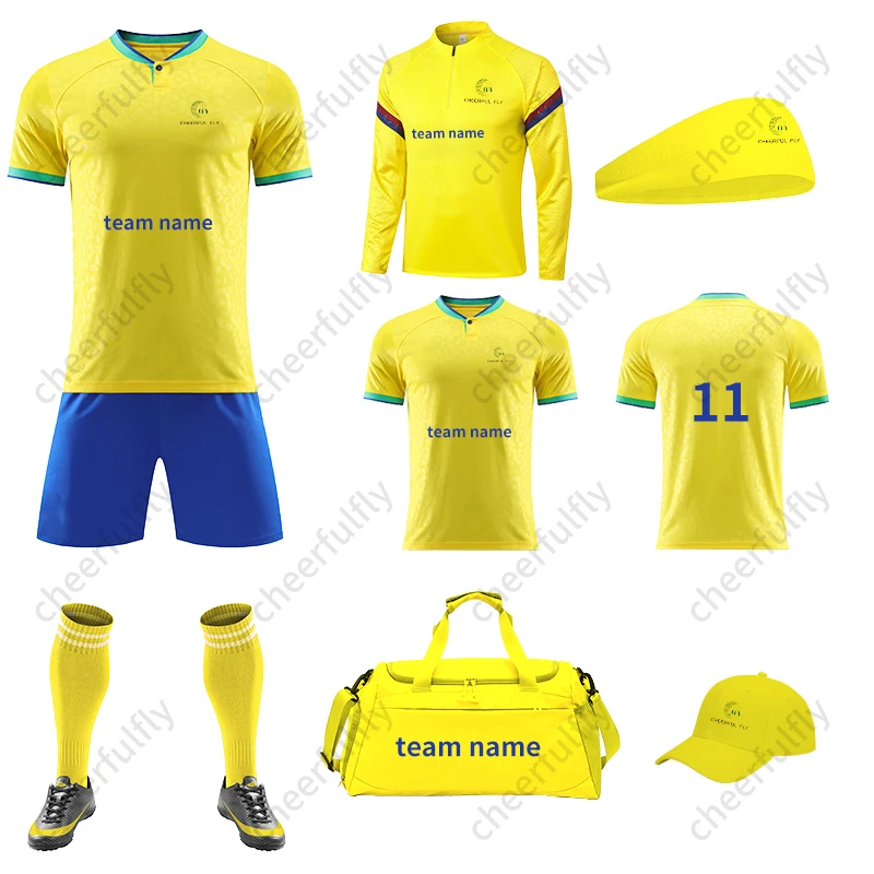 Heat Transfer Printing High Quality Soccer Jersey Wholesale Team