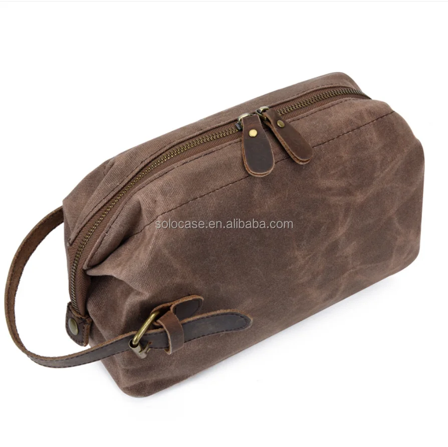Large Capacity Wash Canvas Makeup Bag